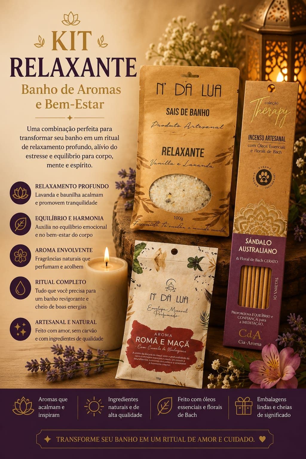 Relaxante Romã e Maçã